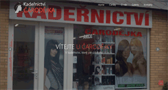 Desktop Screenshot of kadernictvi-carodejka.cz